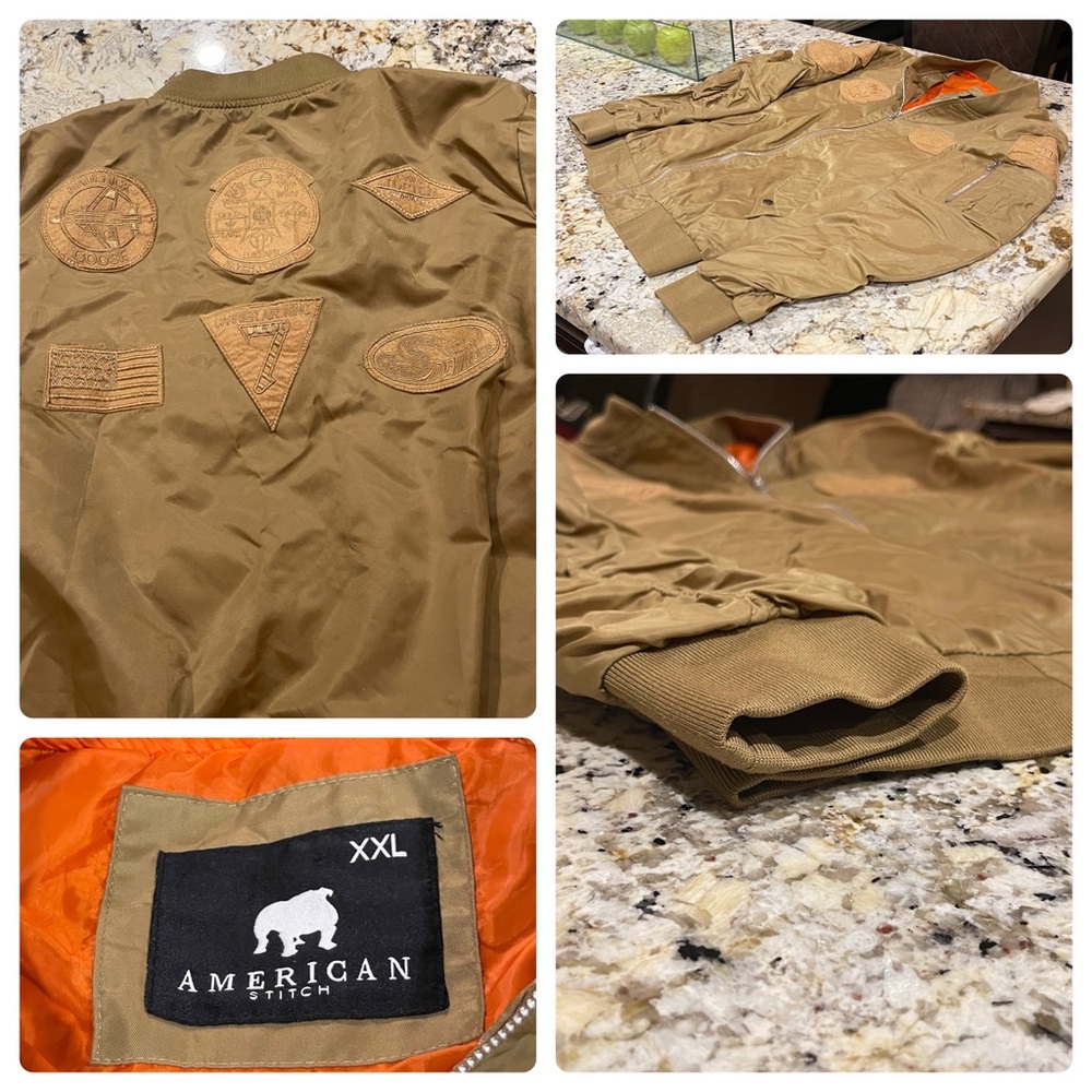 American Stitch bomber jacket